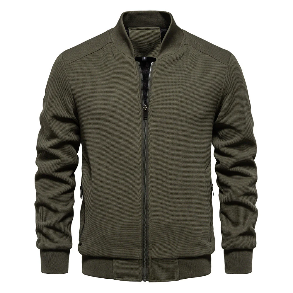 Veste Côtelée Isolée Élégante pour Homme - Vêtements d'extérieur Confortable - Image 6