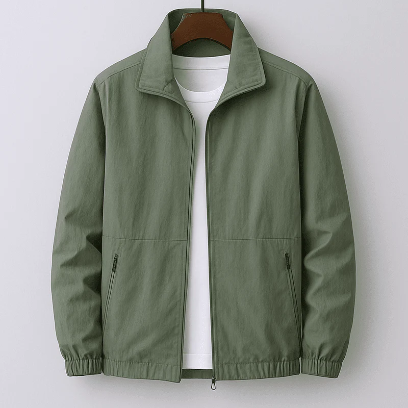 Veste d’Été Légère et Élégante pour Homme – Extérieur Respirant à Fermeture Éclair - Image 2