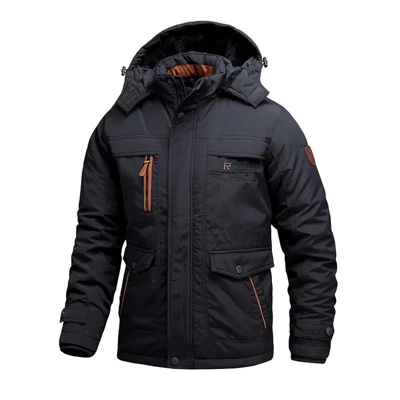 Veste d’Hiver Tactique Imperméable et Isolée pour Homme – Coupe-Vent Confort - Image 4