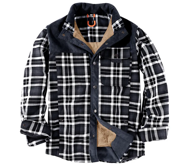 Veste de bûcheron pour homme – Chaude, résistante aux intempéries, style extérieur - Image 5