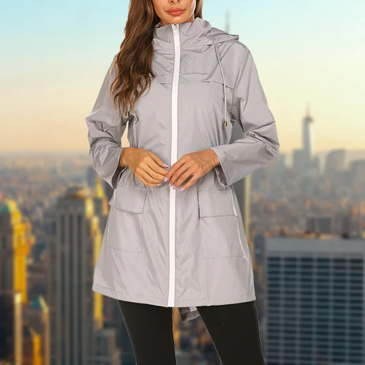 Veste de Pluie Imperméable pour Femme – Confort Durable et Stylé - Image 3