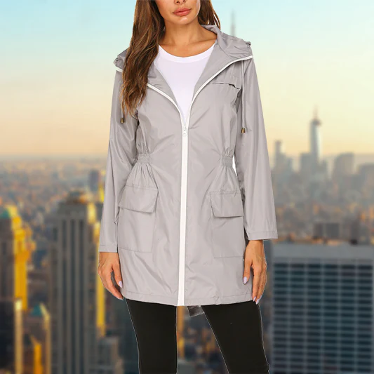 Veste de Pluie Imperméable pour Femme – Confort Durable et Stylé - Image 4