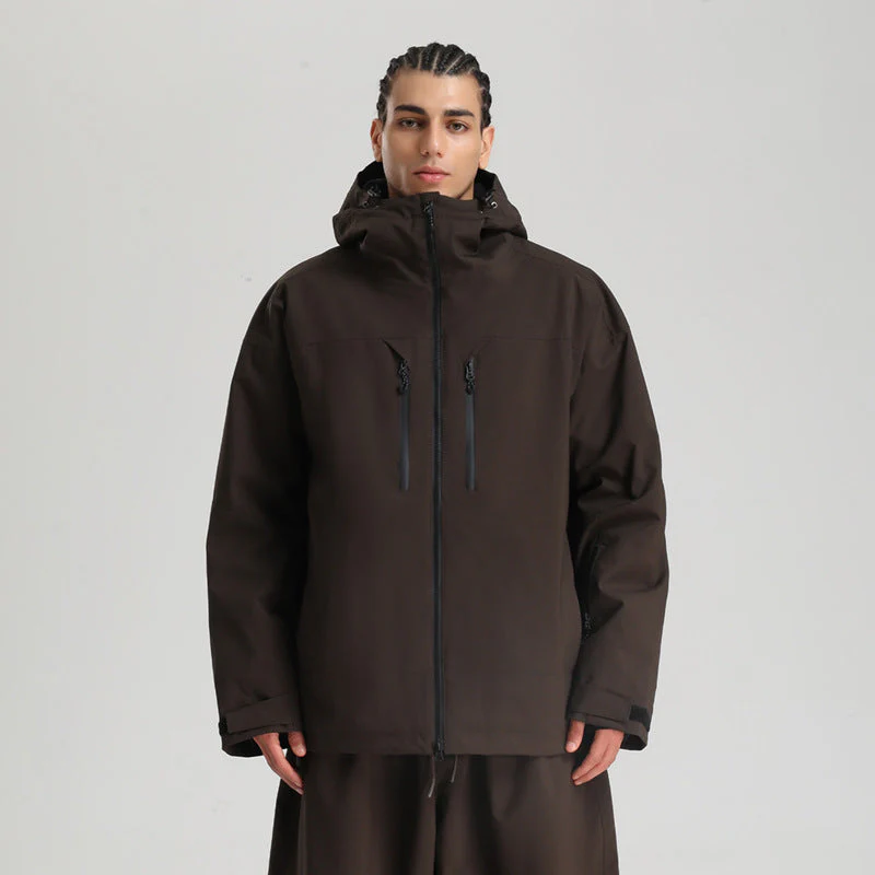 Veste de Ski Imperméable et Respirante pour Homme – Manteau d’Hiver à Capuche pour la Neige - Image 4