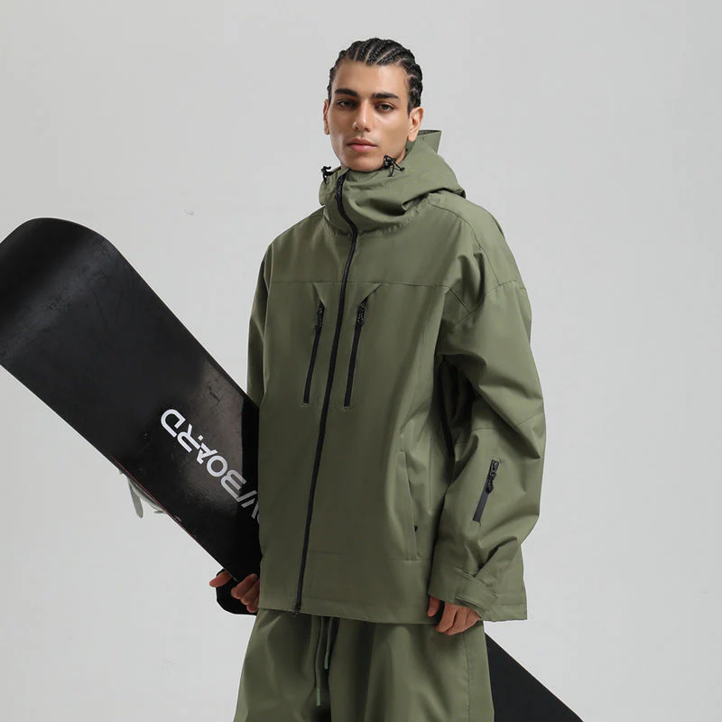 Veste de Ski Imperméable et Respirante pour Homme – Manteau d’Hiver à Capuche pour la Neige - Image 7