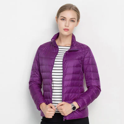 Veste Duvet Femme Légère et Imperméable pour le Printemps - Image 8