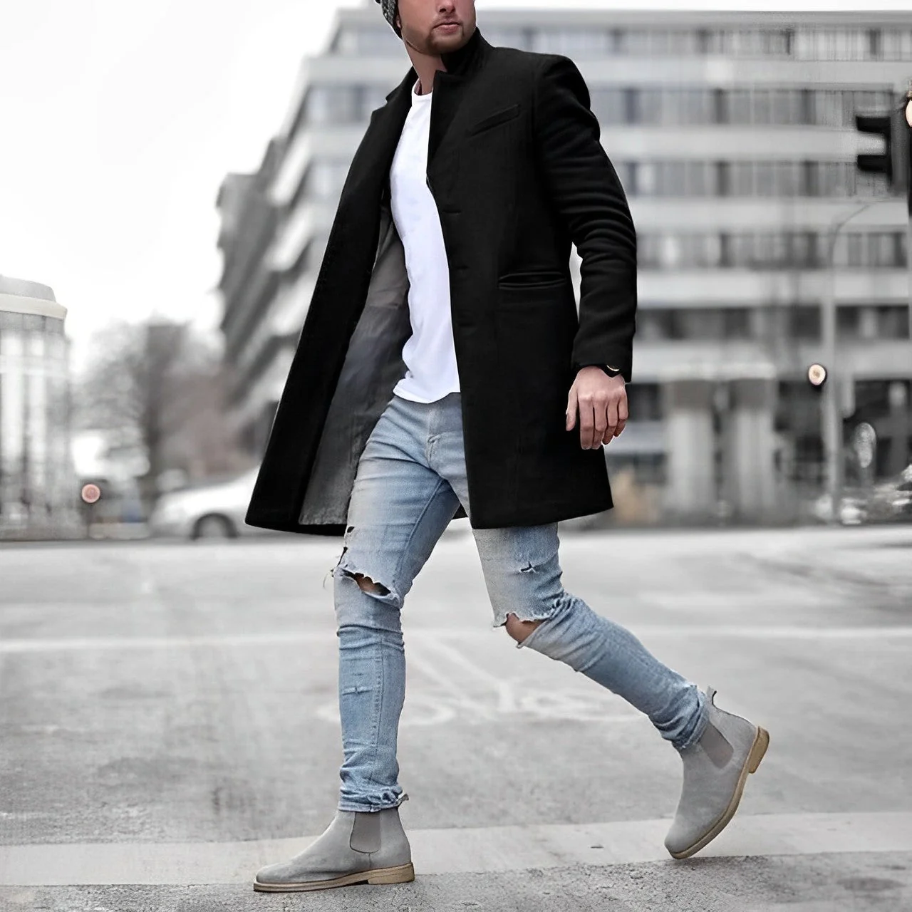 Veste Élégante et Polyvalente pour Homme pour Occasions Formelles - Image 2