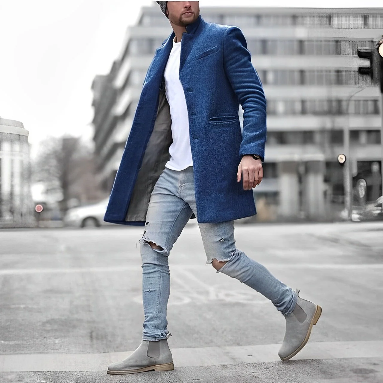 Veste Élégante et Polyvalente pour Homme pour Occasions Formelles - Image 4