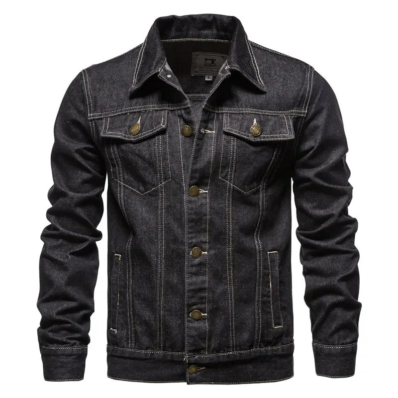 Veste en Denim Premium pour Homme – Vêtement Décontracté et Confortable - Image 3