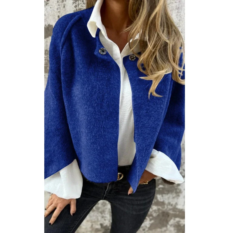 Veste en laine premium pour femme – Vêtement d'extérieur chaud à manches longues - Image 4