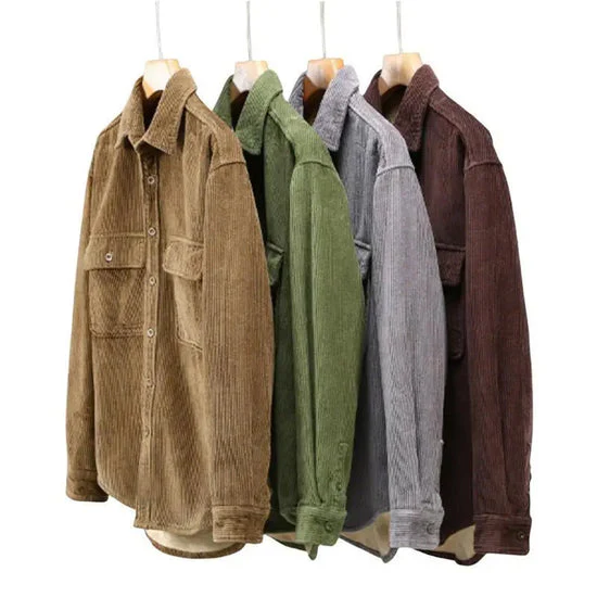 Veste en Polaire - Classique - Côtelée - Idéale pour l’Hiver