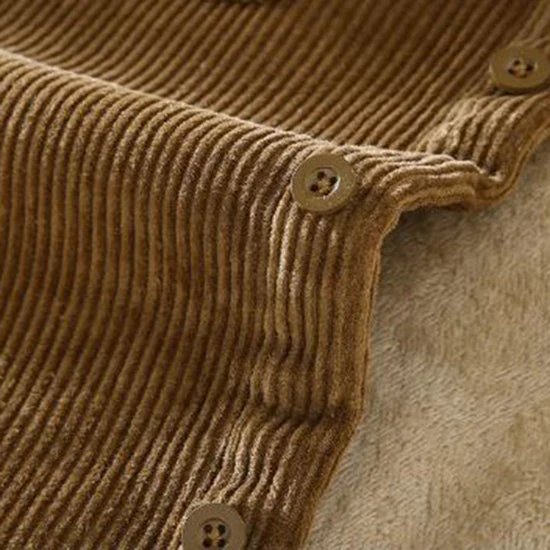 Veste en Polaire - Classique - Côtelée - Idéale pour l’Hiver - Image 7