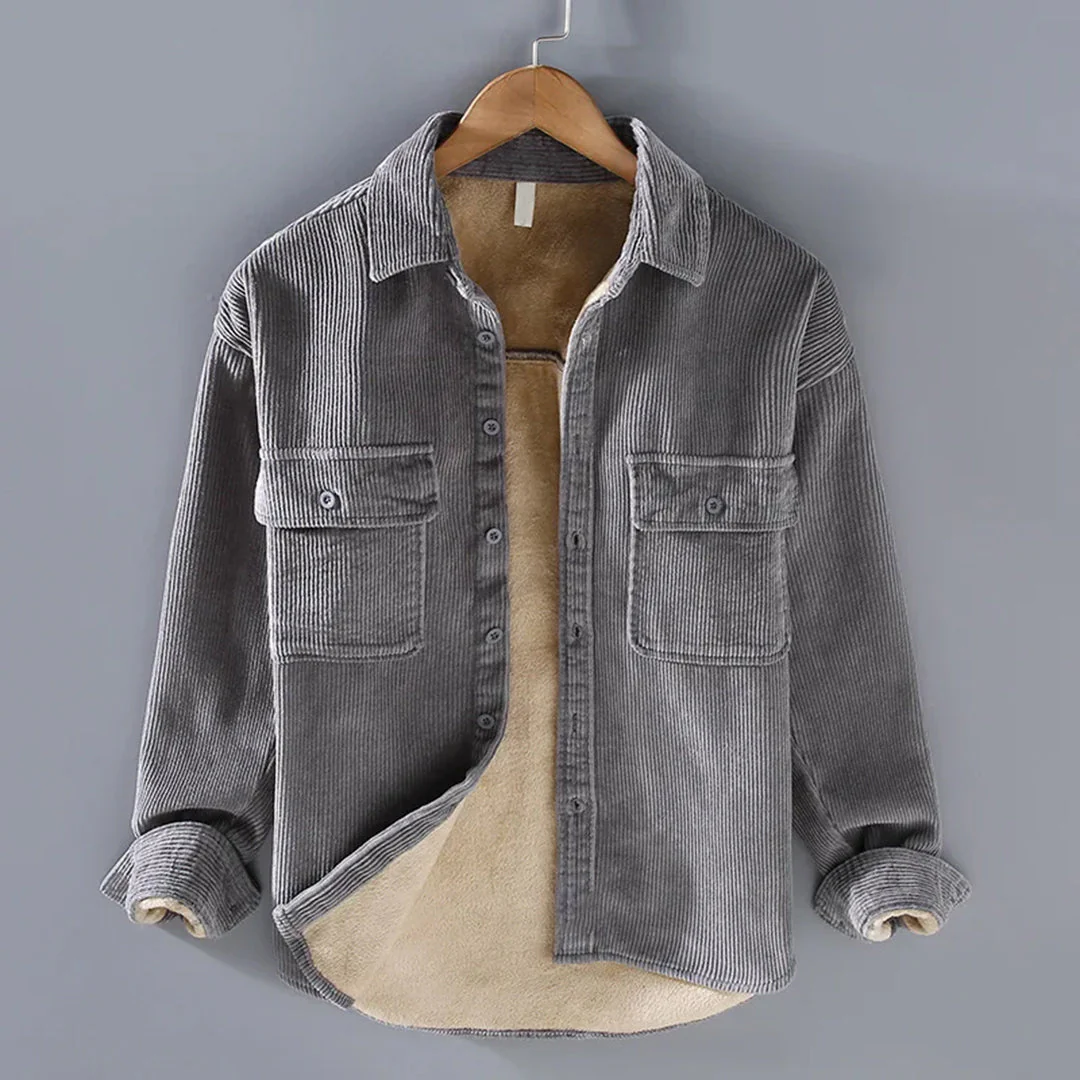 Veste en Polaire - Classique - Côtelée - Idéale pour l’Hiver - Image 8