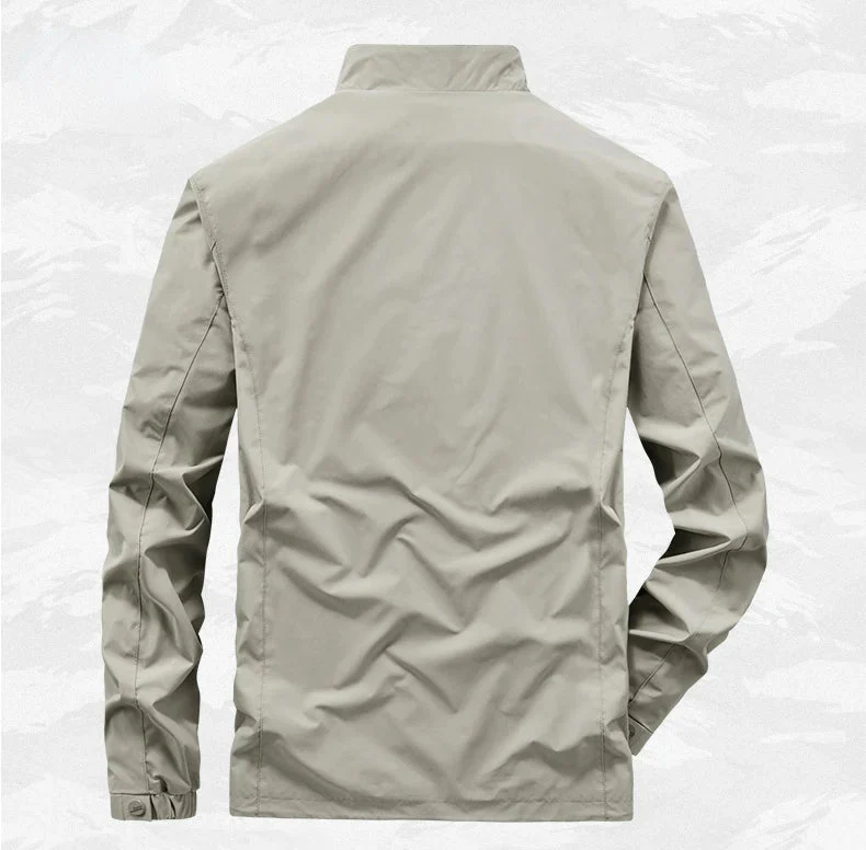 Veste Extérieure Zippée Homme Imperméable et Coupe-Vent – Protection Durable - Image 4