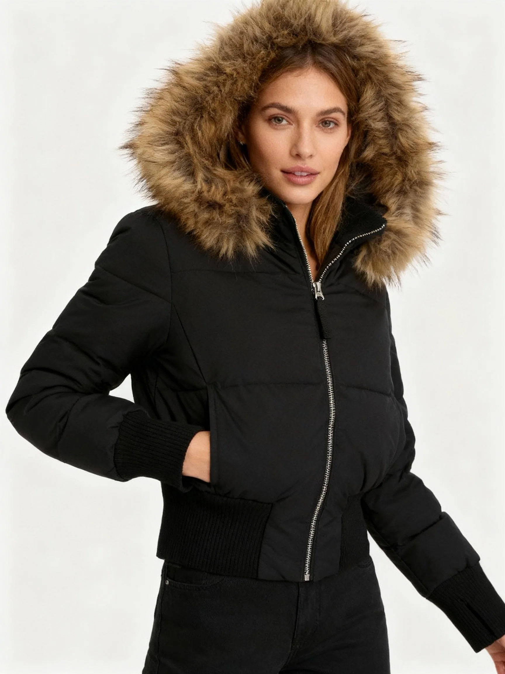 Veste Femme Matelassée Légère Isolée – Manteau Hiver - Image 2