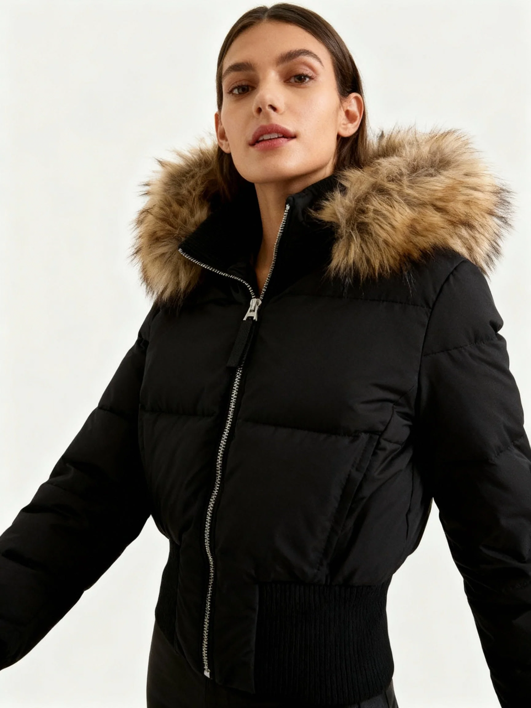 Veste Femme Matelassée Légère Isolée – Manteau Hiver - Image 6