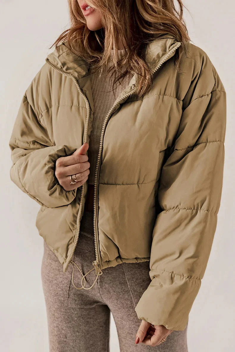 Veste Femme Matelassée Premium – Manteau Hiver Douillet à Capuche - Image 5
