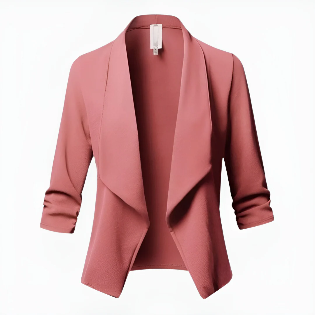 Veste Femme Premium à Manches Longues – Blazer Décontracté et Formel