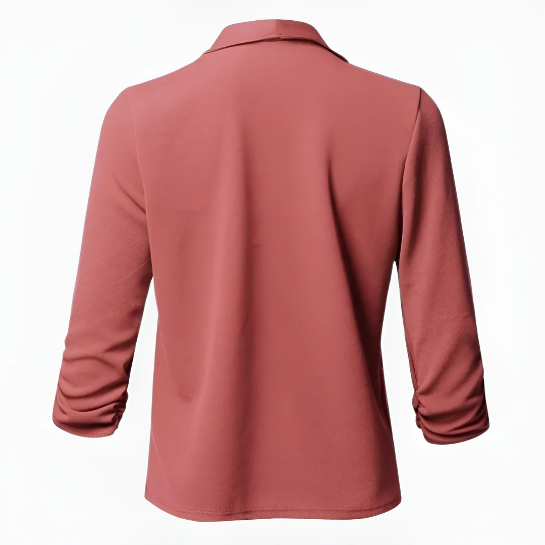 Veste Femme Premium à Manches Longues – Blazer Décontracté et Formel - Image 3