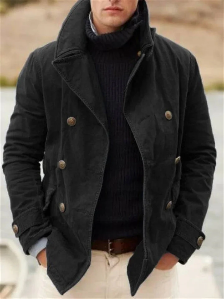 Veste Hiver Épaisse et Élégante pour Homme – Manteau Premium Chaud