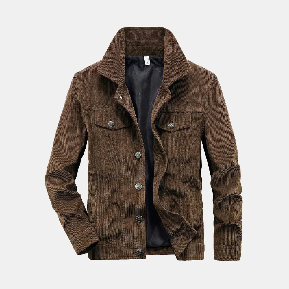 Veste Homme en Velours Côtelé – Style Élégant et Confort Fonctionnel - Image 9