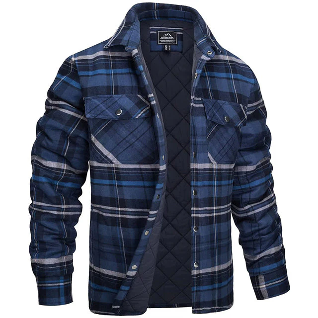 Veste Homme Luxueuse Ajustée à Carreaux – Confort et Style Élégant - Image 3