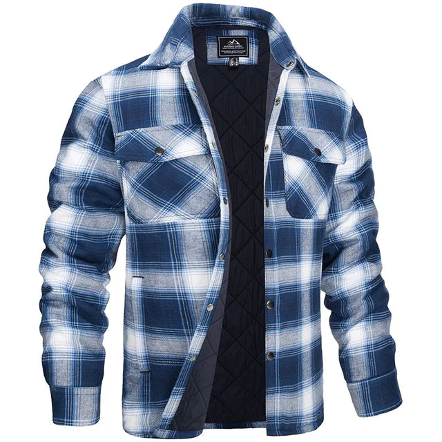 Veste Homme Luxueuse Ajustée à Carreaux – Confort et Style Élégant - Image 4