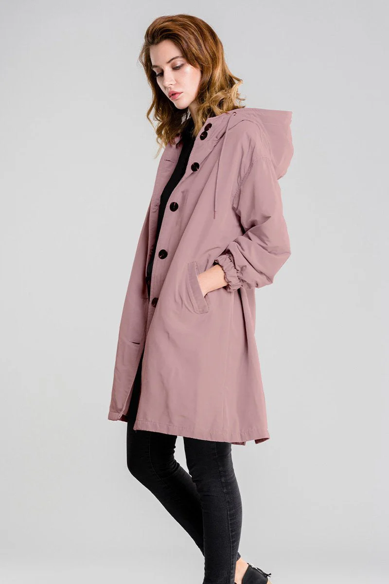 Veste Imperméable à Capuche Oversize pour Femme | Parfaite pour les Activités en Plein Air - Image 10