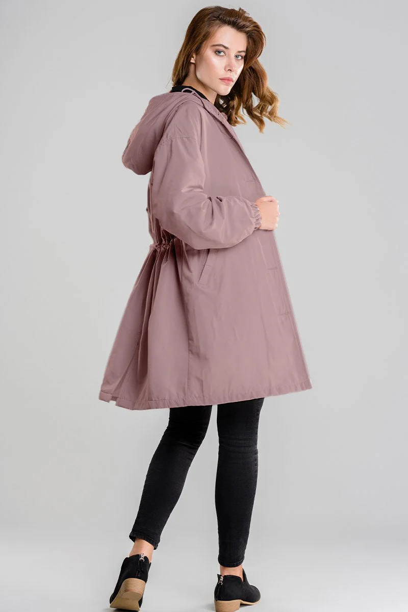 Veste Imperméable à Capuche Oversize pour Femme | Parfaite pour les Activités en Plein Air - Image 11