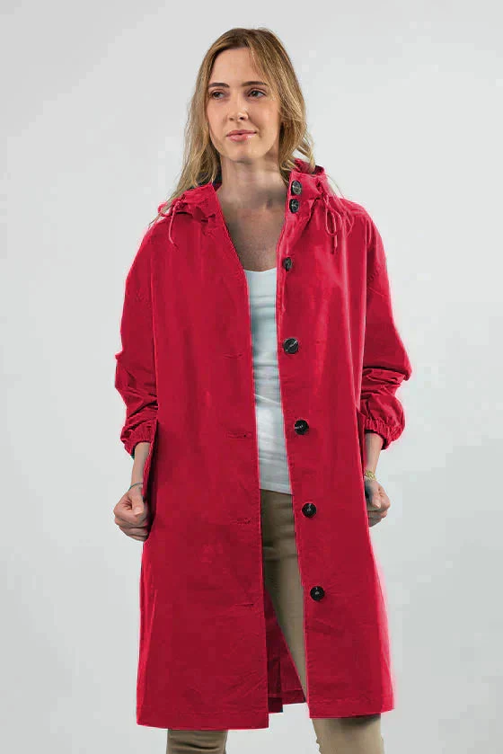 Veste Imperméable à Capuche Oversize pour Femme | Parfaite pour les Activités en Plein Air - Image 14