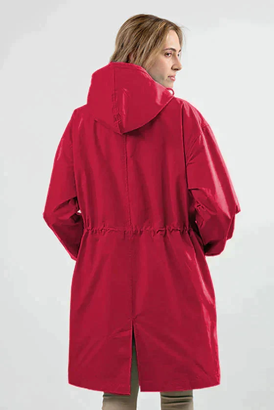 Veste Imperméable à Capuche Oversize pour Femme | Parfaite pour les Activités en Plein Air - Image 15
