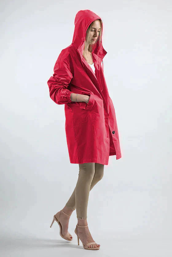 Veste Imperméable à Capuche Oversize pour Femme | Parfaite pour les Activités en Plein Air - Image 16