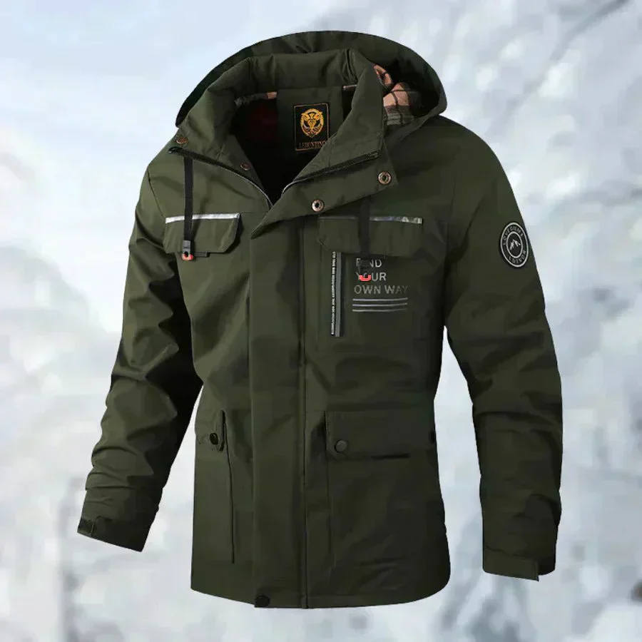 Veste Imperméable et Coupe-Vent pour Homme – Manteau de Plein Air Confortable - Image 11