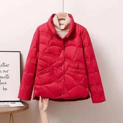 Veste légère matelassée premium pour femme – Manteau élégant à col montant - Image 2