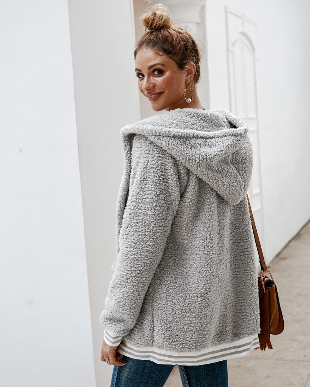 Veste Longue en Fourrure Tendance Femme pour l’Hiver – Élégante et Confortable - Image 13