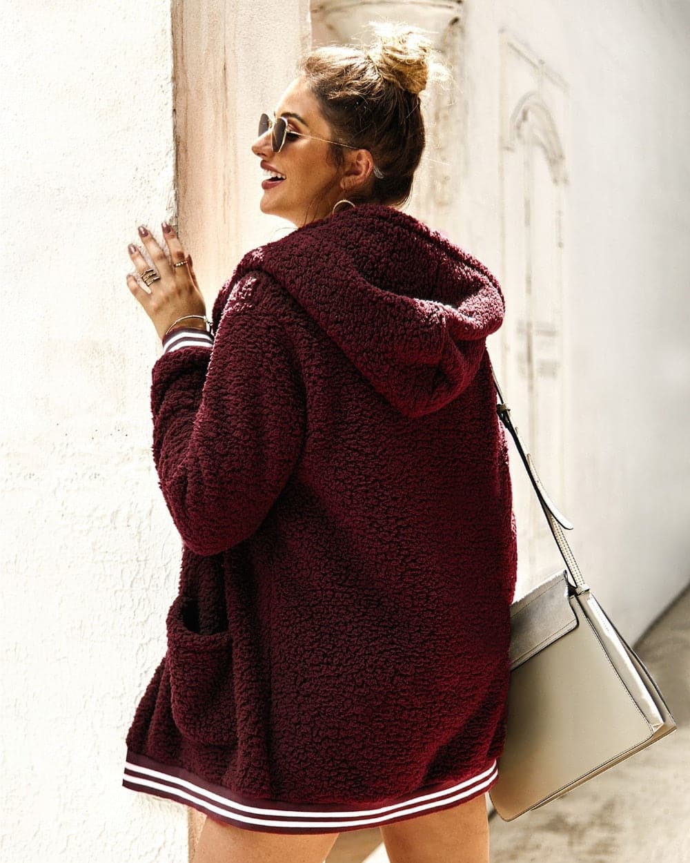 Veste Longue en Fourrure Tendance Femme pour l’Hiver – Élégante et Confortable - Image 5