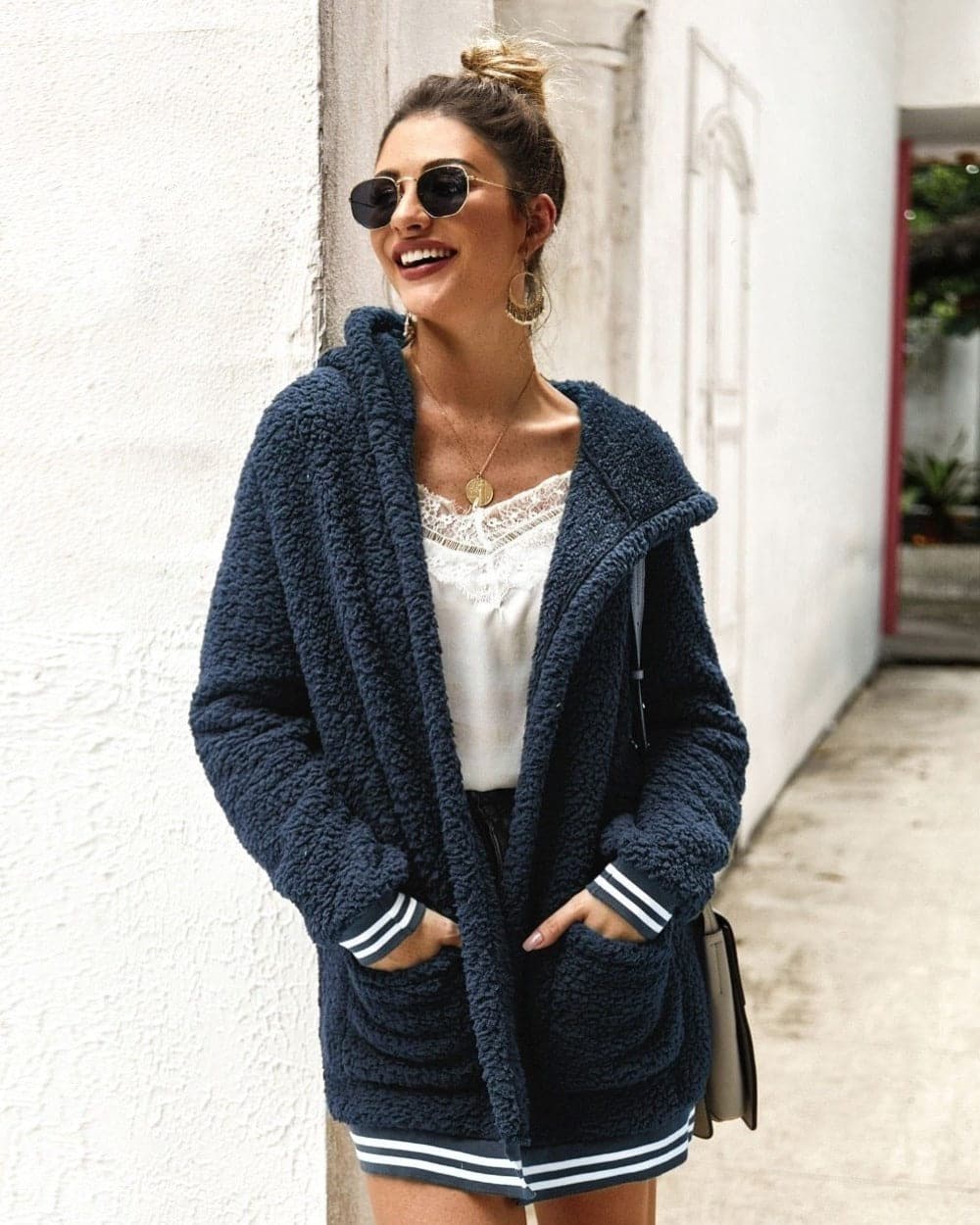 Veste Longue en Fourrure Tendance Femme pour l’Hiver – Élégante et Confortable - Image 6