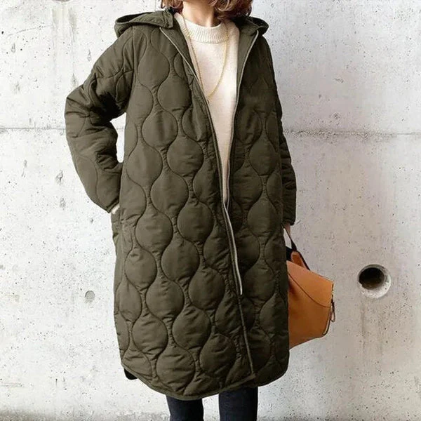 Veste Matelassée à Capuche d’Hiver pour Femme - Image 3