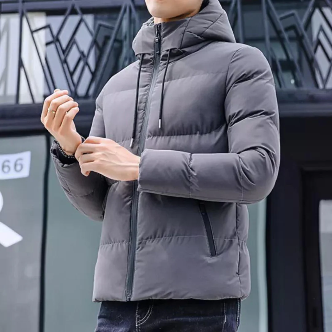 Veste Matelassée à Capuche pour Homme – Extérieur Hiver Durable et Chaud - Image 13