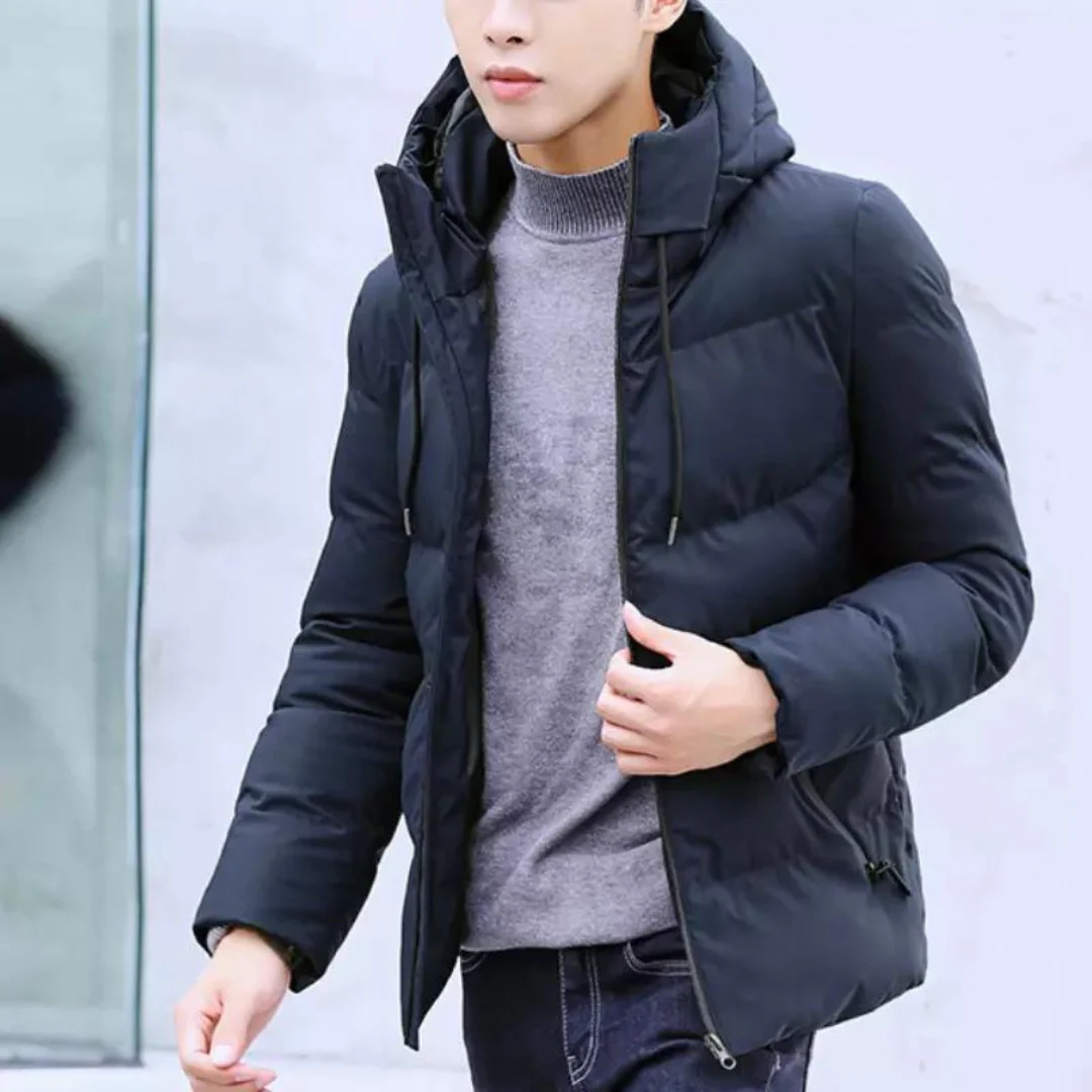 Veste Matelassée à Capuche pour Homme – Extérieur Hiver Durable et Chaud - Image 14
