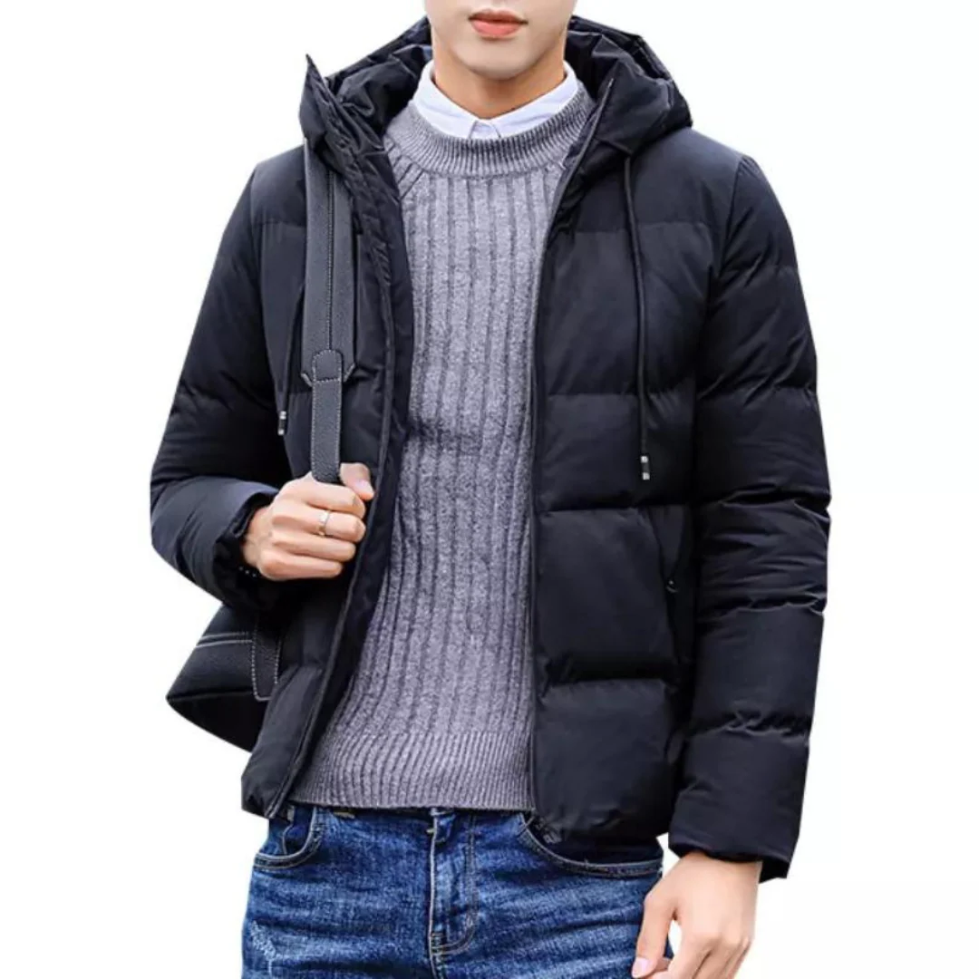 Veste Matelassée à Capuche pour Homme – Extérieur Hiver Durable et Chaud - Image 2