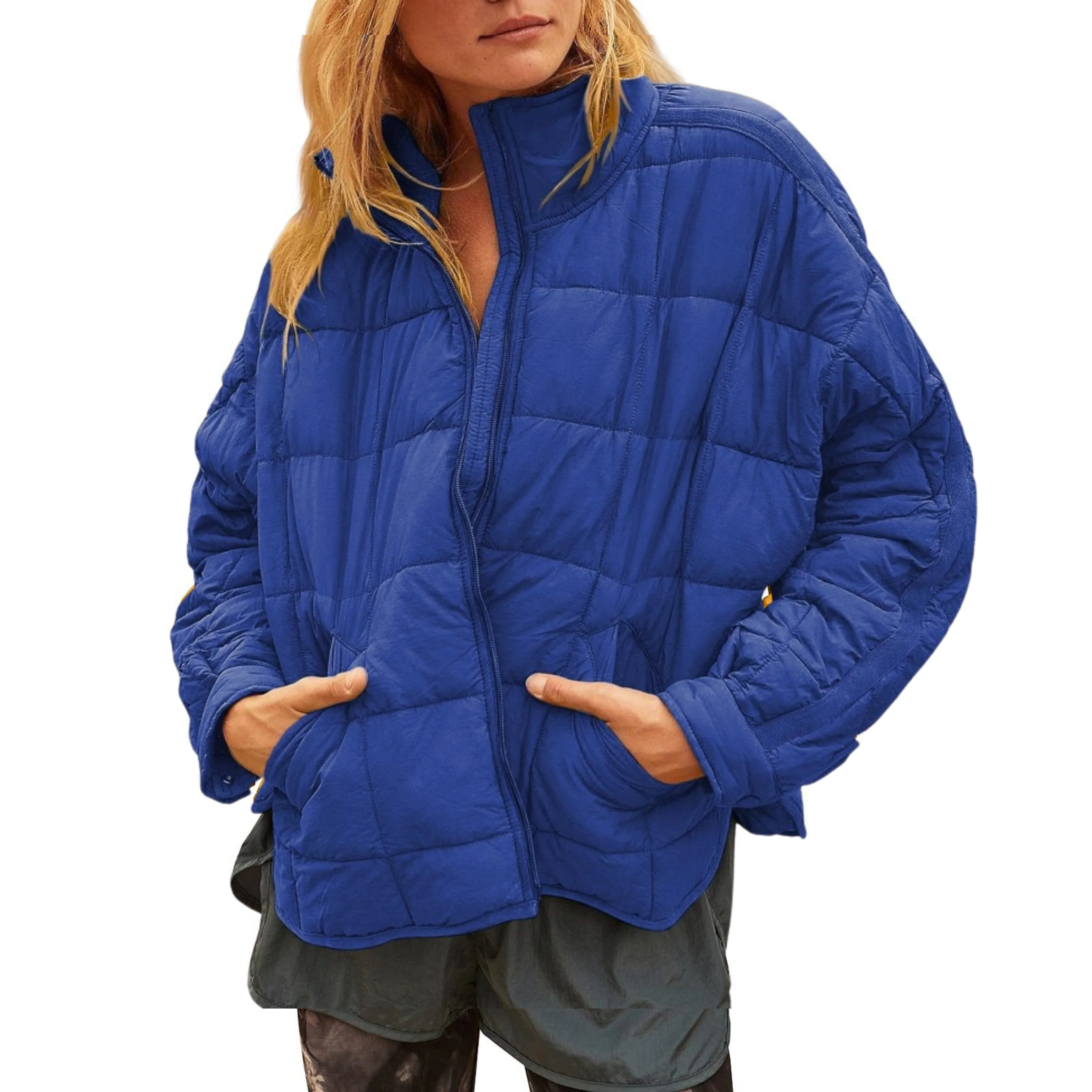 Veste matelassée légère zippée pour femme - Image 6