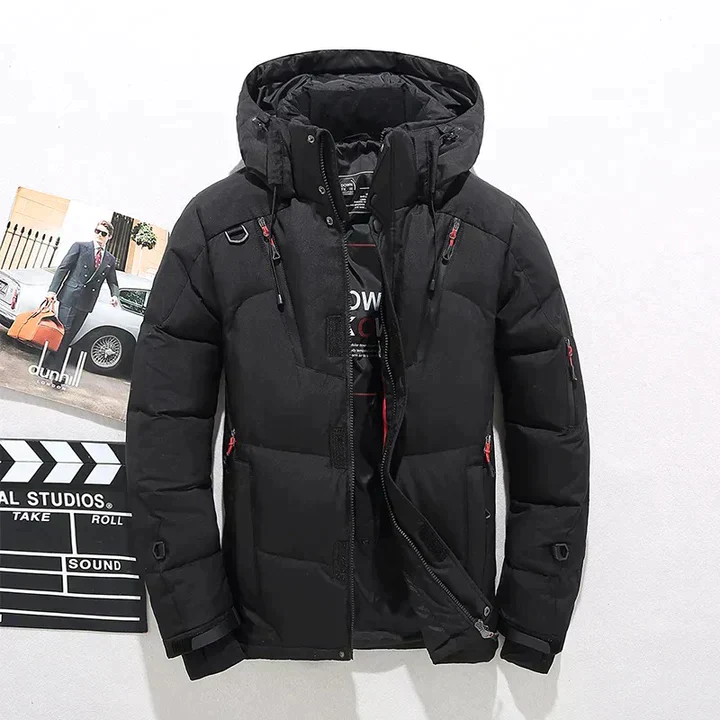 Veste Matelassée Premium pour Homme – Manteau d’Hiver à Col Montant Élégant - Image 2