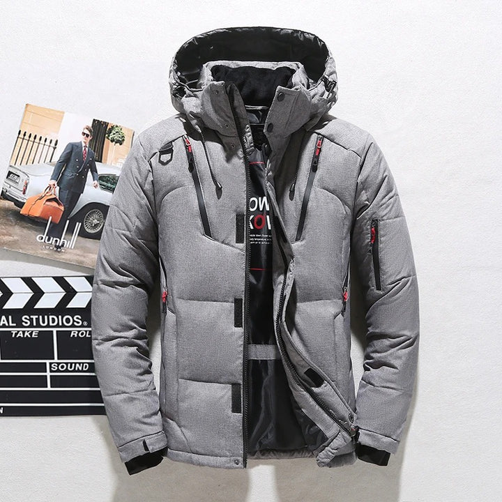 Veste Matelassée Premium pour Homme – Manteau d’Hiver à Col Montant Élégant - Image 3