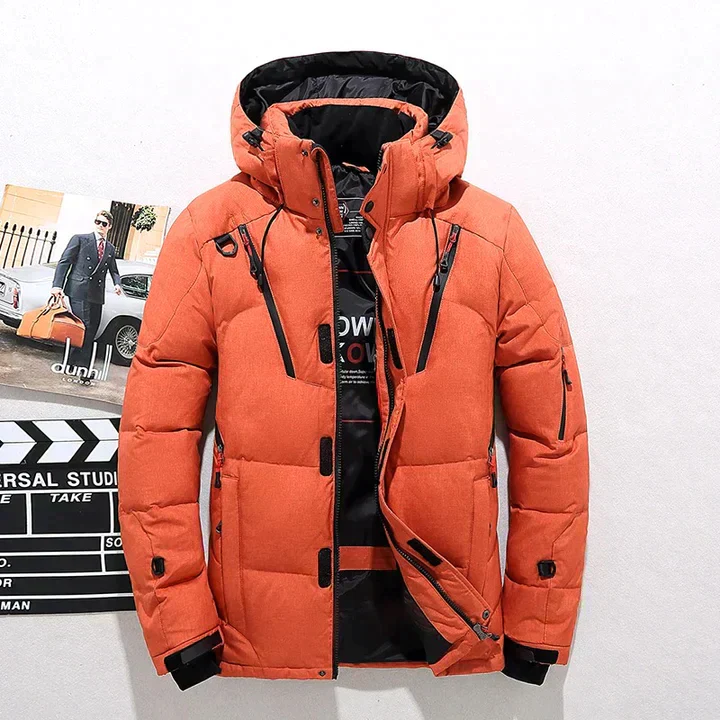Veste Matelassée Premium pour Homme – Manteau d’Hiver à Col Montant Élégant - Image 4