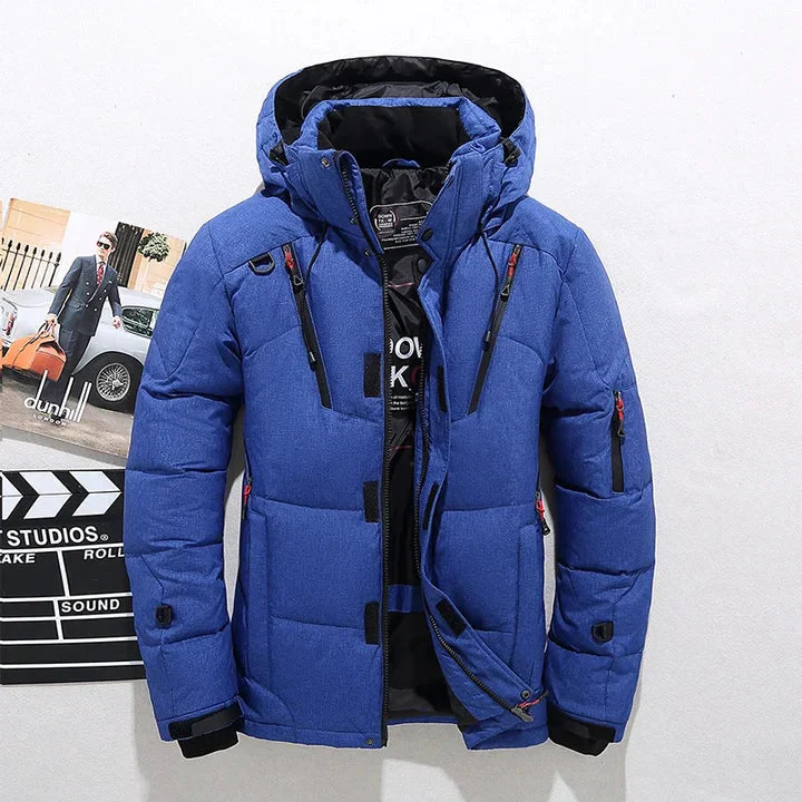 Veste Matelassée Premium pour Homme – Manteau d’Hiver à Col Montant Élégant - Image 6