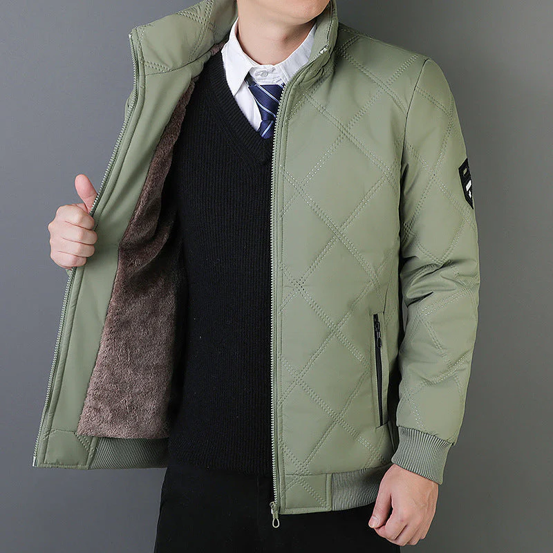 Veste matelassée zippée confortable pour homme – Coupe régulière