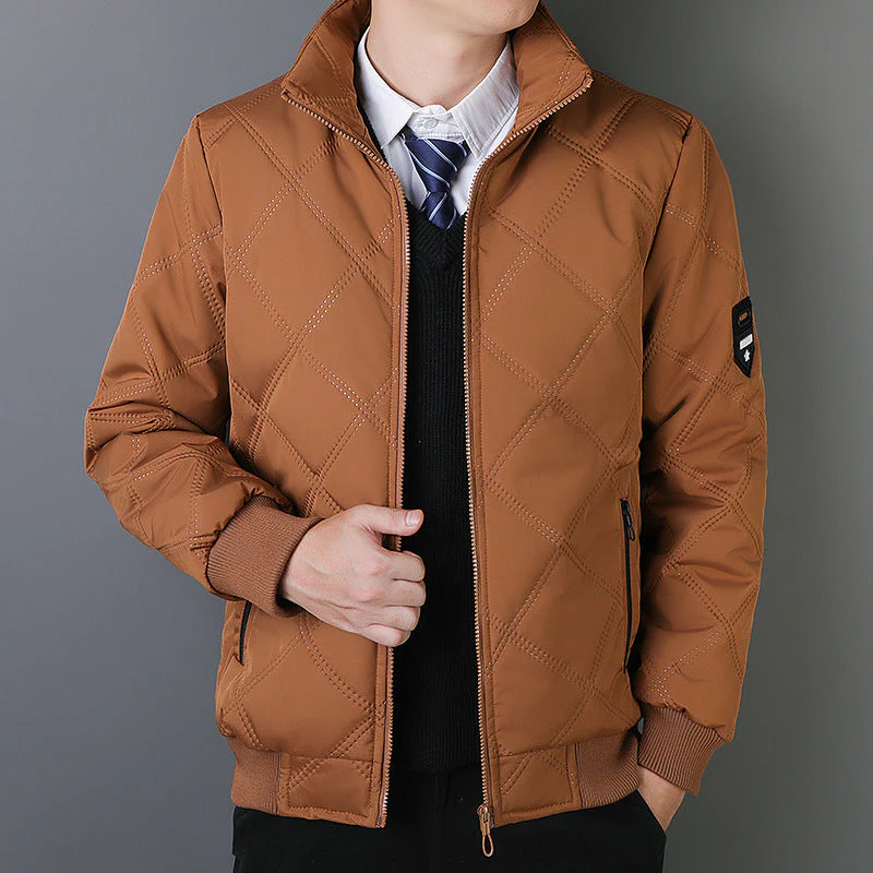 Veste matelassée zippée confortable pour homme – Coupe régulière - Image 4