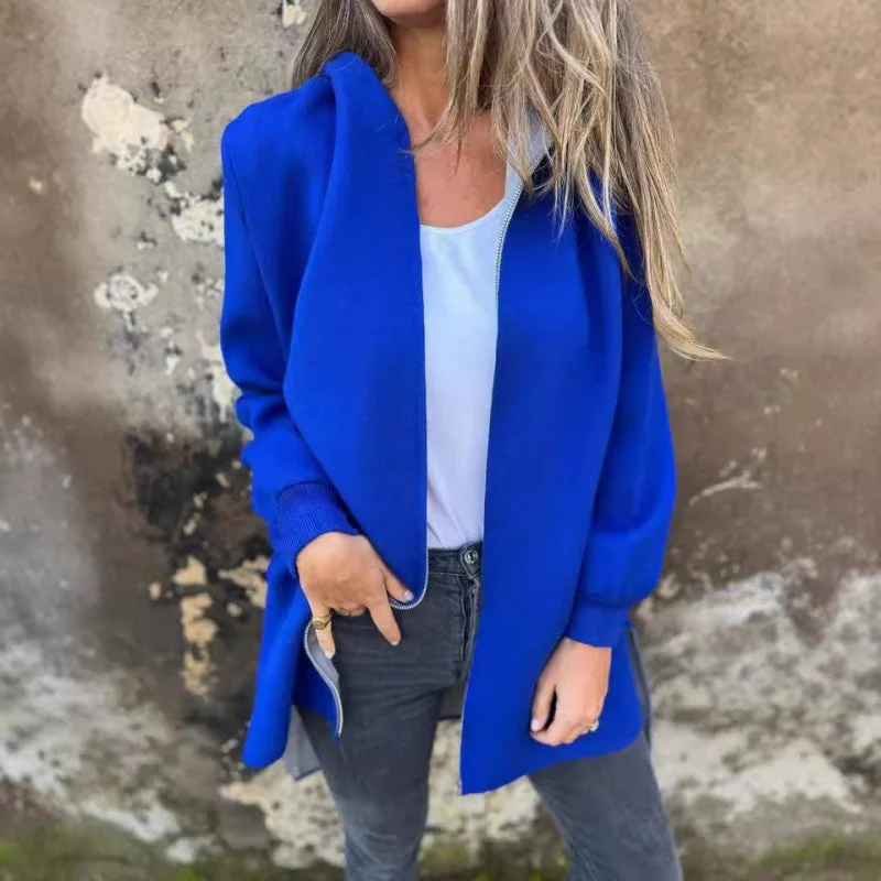 Veste Oversize en Polaire pour Femme – Pull Zippé Ample et Décontracté - Image 4