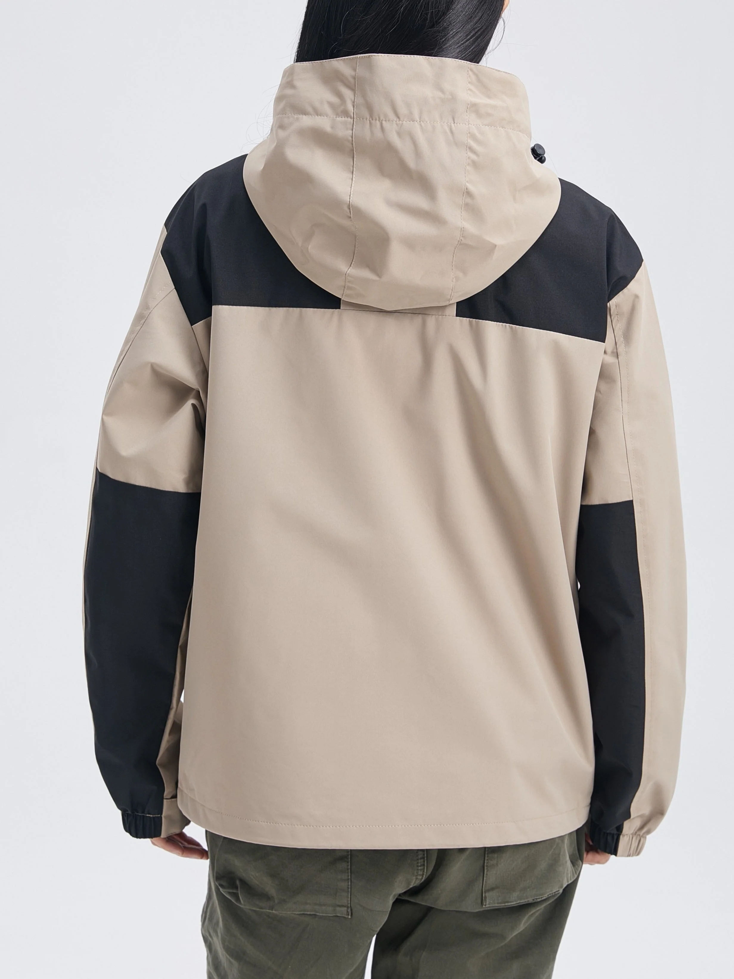 Veste Polaire 3-en-1 pour Femme – Coupe-Vent Hivernal à Capuche - Image 11
