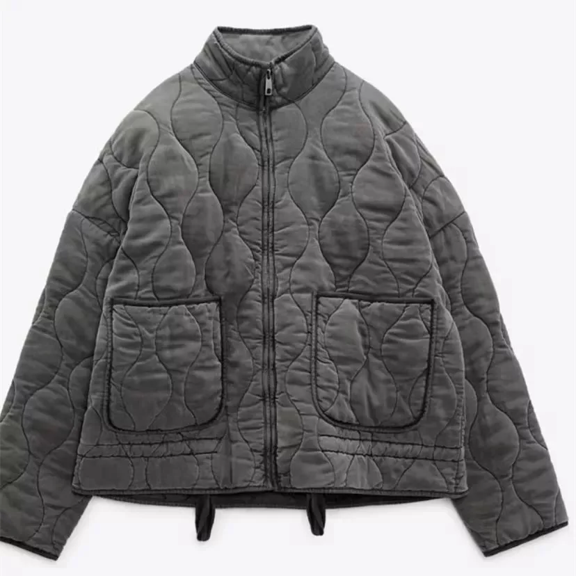 Veste quotidienne pour femme avec détails de poche - Image 4